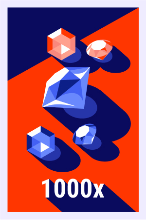 Win 1000 times in casino