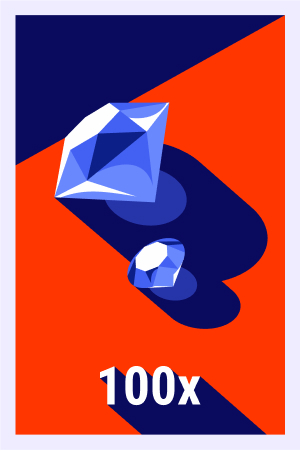 Win 100 times in casino