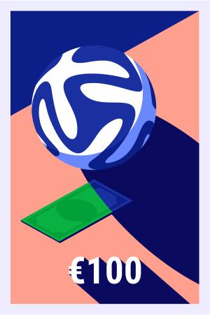 Place a €100 bet on Sports